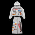 AURA-STAR LIGHT GREY FALL SET