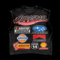 AURASTAR sleeveless vintage t shirt (Black)