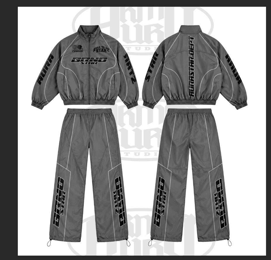 Grey Aurastar tracksuit