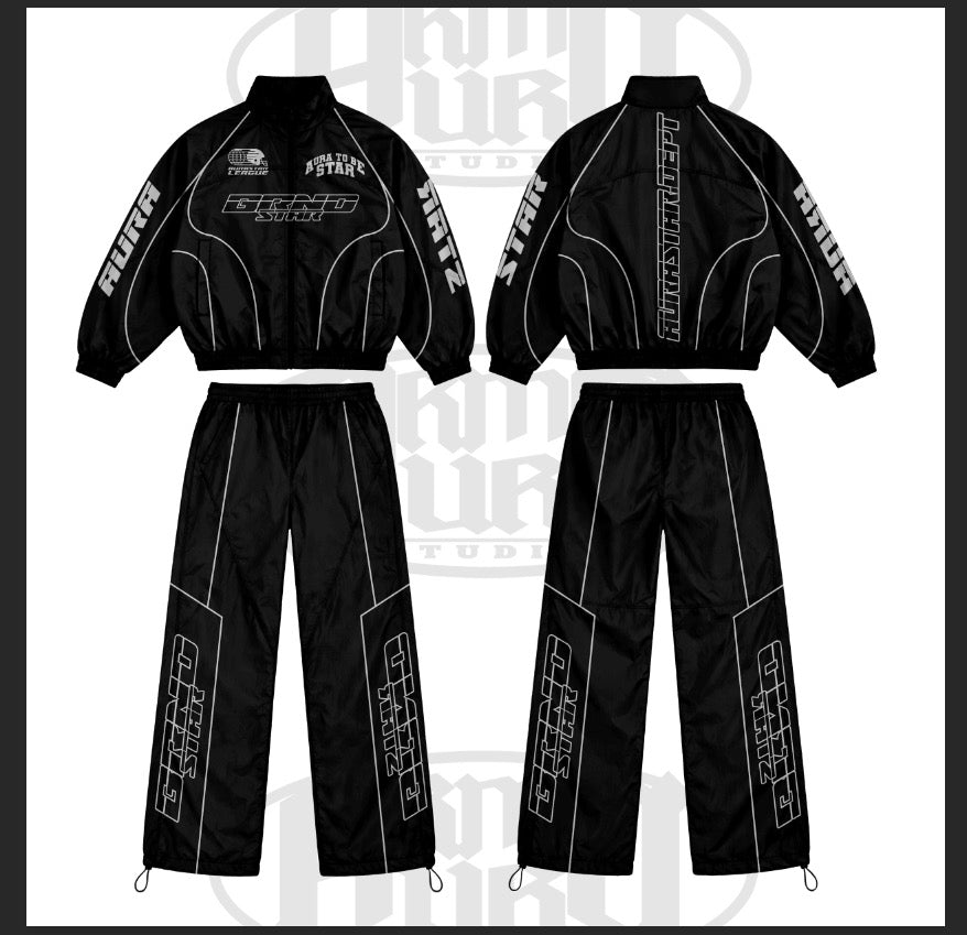 Black Aurastar tracksuit
