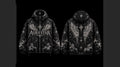 AURA STAR BLACK CUSTOM HOODIE