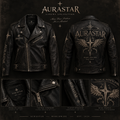 AURASTAR black biker jacket